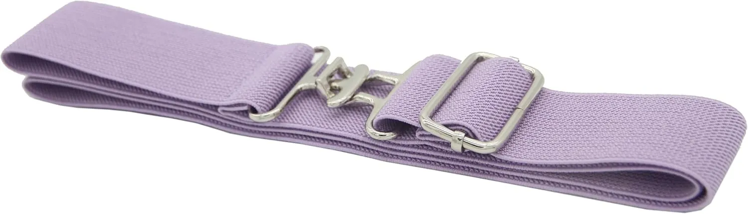 1.5 inch Equestrian Elastic Belt, Stretchable and Comfortable Waist Belt for Women and Girls, Prefect Equestrian Gift