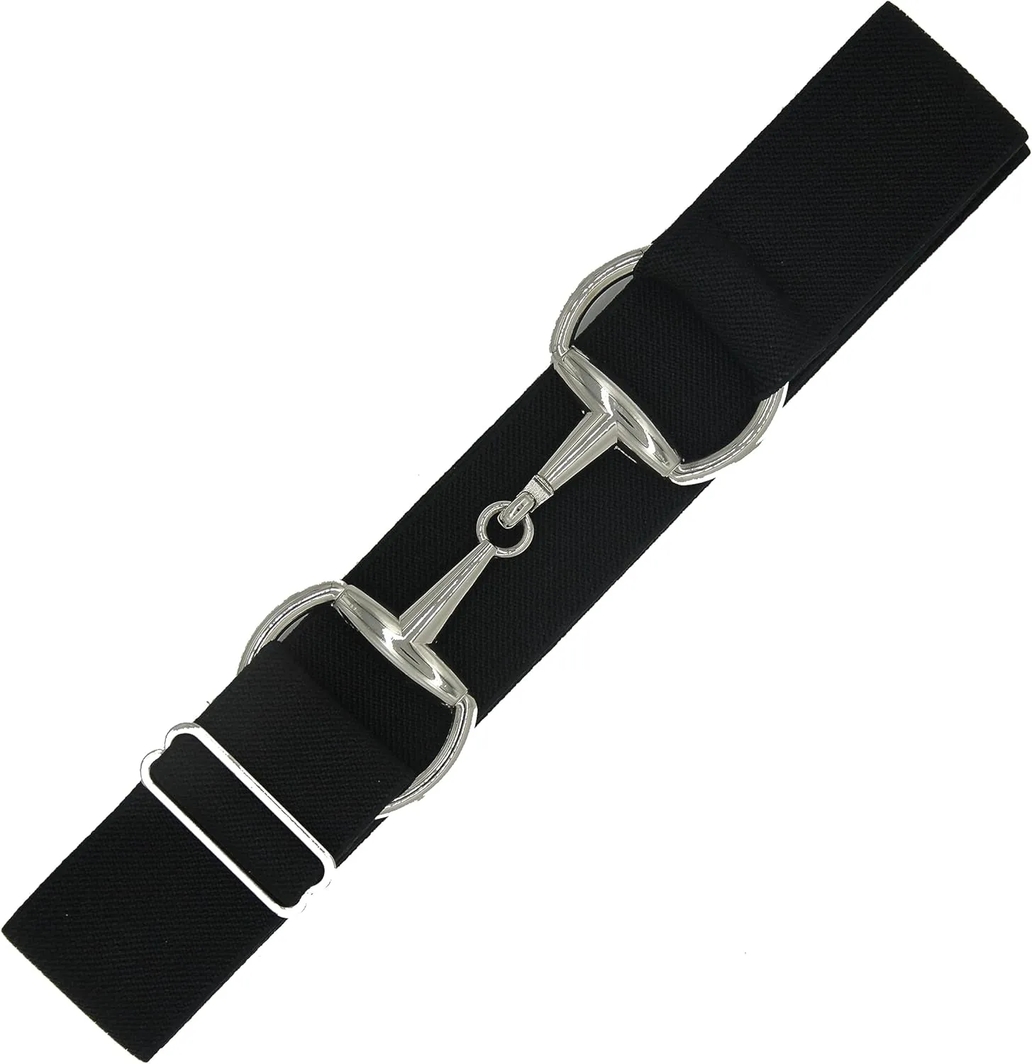 1.5 inch Equestrian Elastic Belt, Stretchable and Comfortable Waist Belt for Women and Girls, Prefect Equestrian Gift