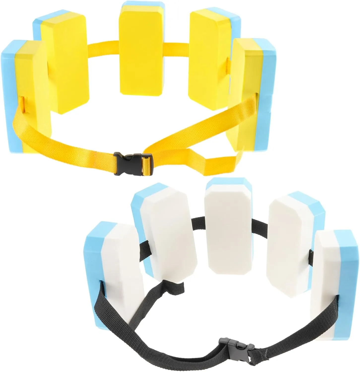 2 Pack Kids Swimming Belt Swim Belt Flotation Belt Waist Belts Swim Floating Board Belt for Beginner Adjustable Aquatic Floatation Belt for Adult Swimming Beginners,Auxiliary Safety Bubble Belt