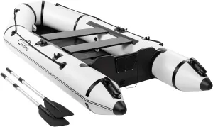 2 Person Inflatable Boat, Raft Inflatable Kayak with Foot Pump & Paddle 【US in Stock】 Inflatable Boat for Adults,Portable Fishing Boat