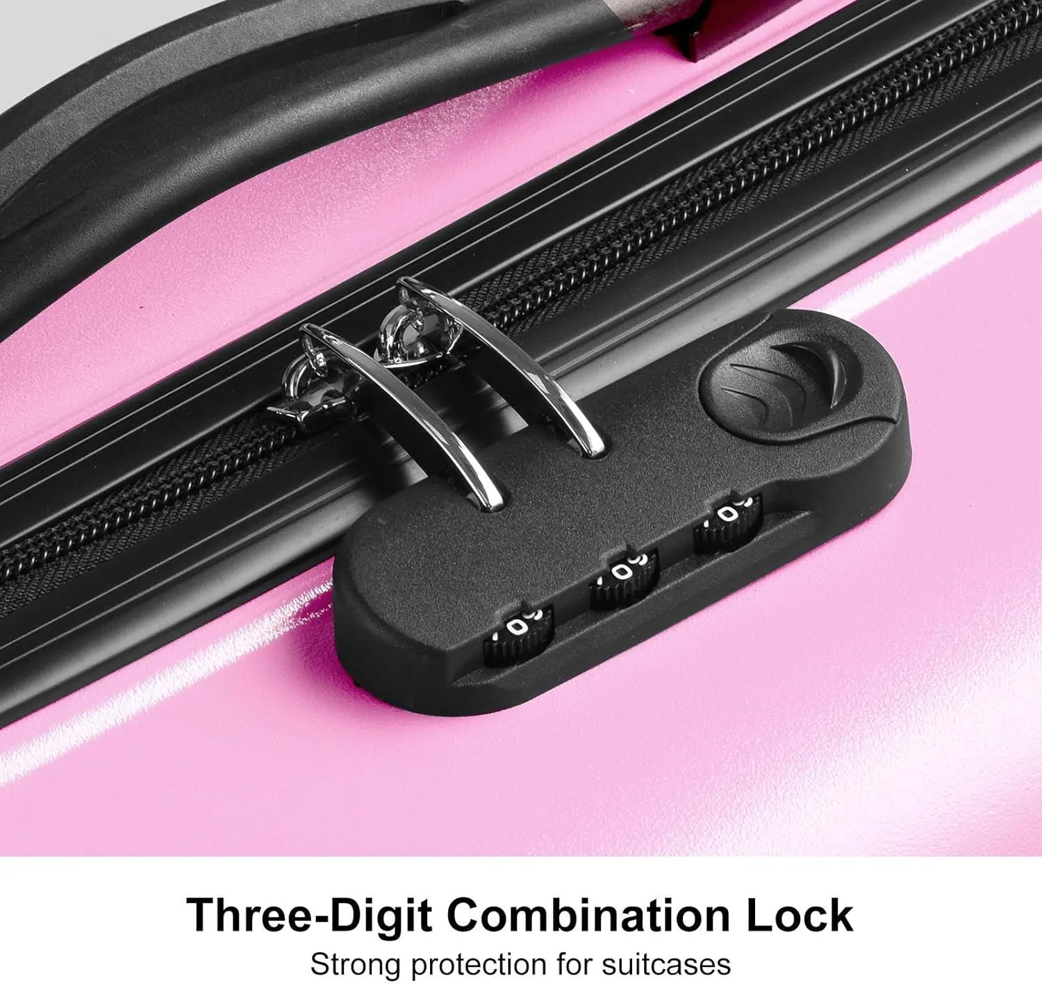 20" Ride Suitcase for Kids Aged 3-6, Carry Kids Luggage with Silent Wheels, Safety Belt, Combination Lock, Handlebars and Pedals, Equipped With Duffel Bag for Carry Luggage (pink)
