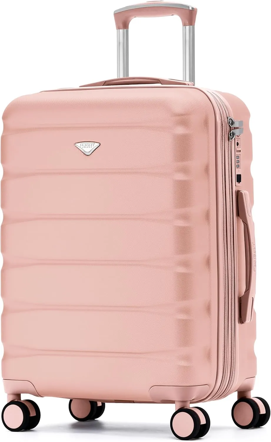24x16x10 Expandable Carry On Suitcase Hardside TSA Lock USB C Lightweight Luggage Silent Double Spinner Wheels Maximum Overhead Carry-On Bag For Virgin & South West Approved Airlines