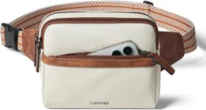 3L Fanny Packs Belt Bag for Women Small Everywhere Crossbody Bag Waist Bag Faux Leather Sling Chest Bag Purse