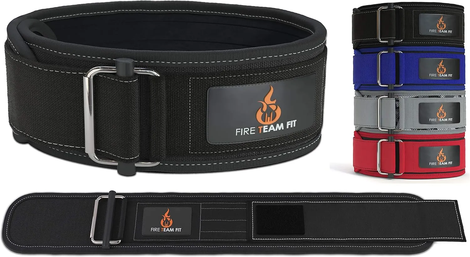4 Inch Weight Lifting Belt for Men and Women, Back Support for Powerlifting, Squats, Deadlifts, Onlyming Weightlifting & Cross Training Workout