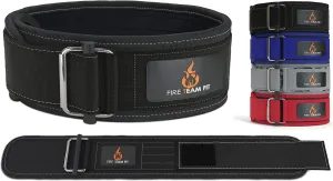 4 Inch Weight Lifting Belt for Men and Women, Back Support for Powerlifting, Squats, Deadlifts, Onlyming Weightlifting & Cross Training Workout