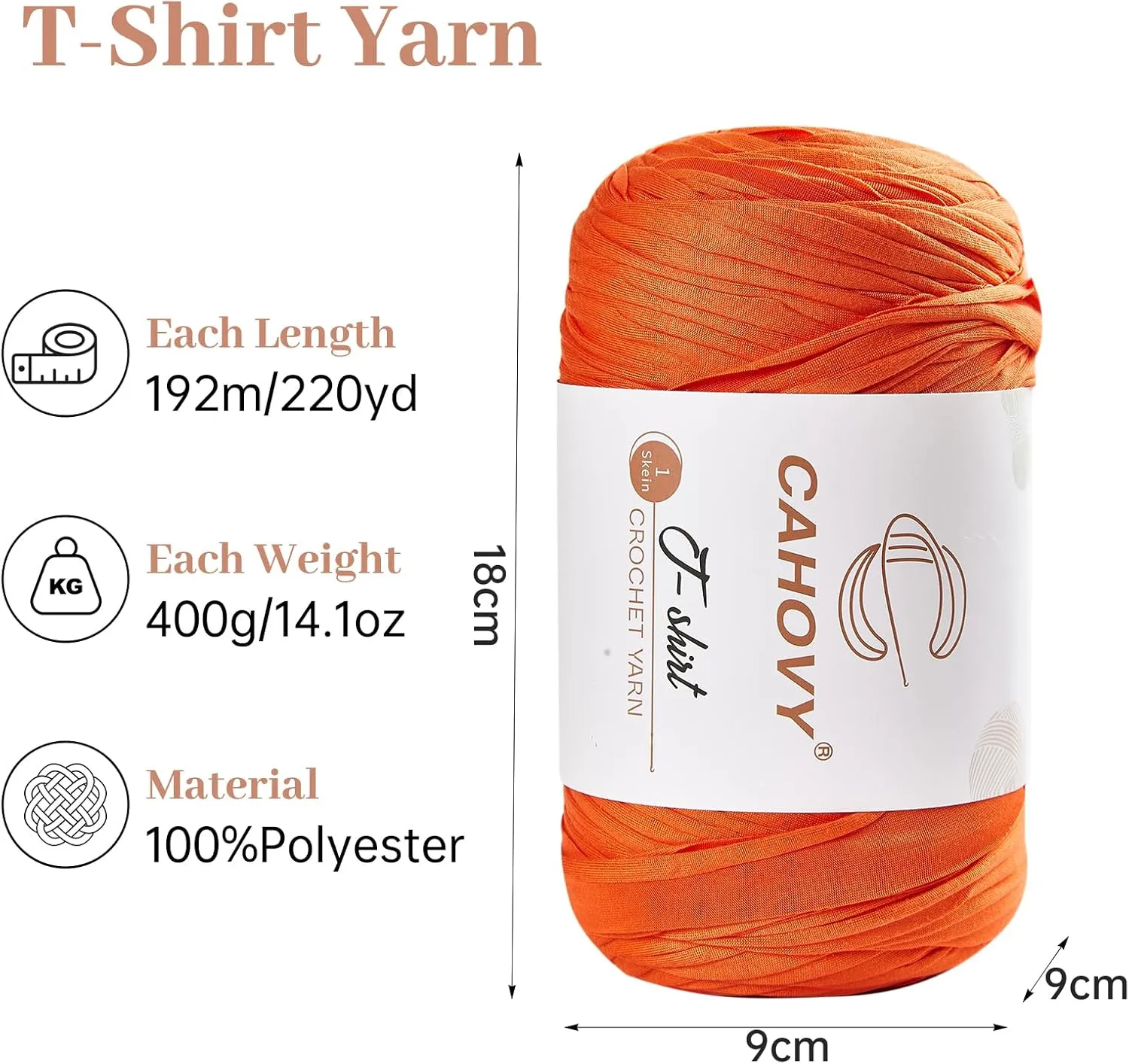 400g T-Shirt Yarn Crochet Yarn for Beginner Crochet Bags/Basket/Coaster,400G/110yds High Elastic Polyester Thick Tshirt Pink&Purple