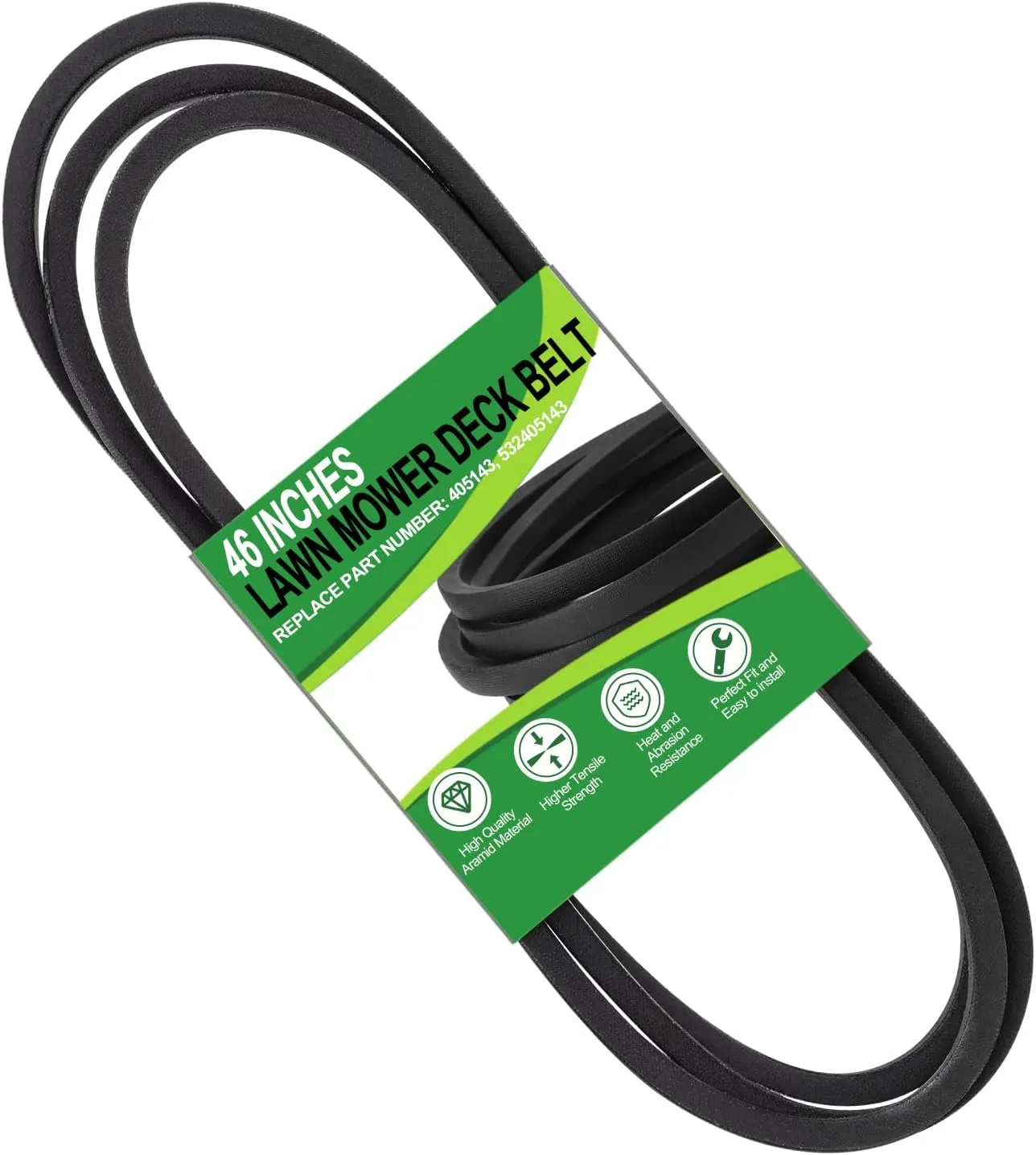 405143 532405143 584453101 Husqvarna AYP Craftsman 7133156 Lawn Tractor Mower Deck Belt with 46" Deck 1/2" x 106"