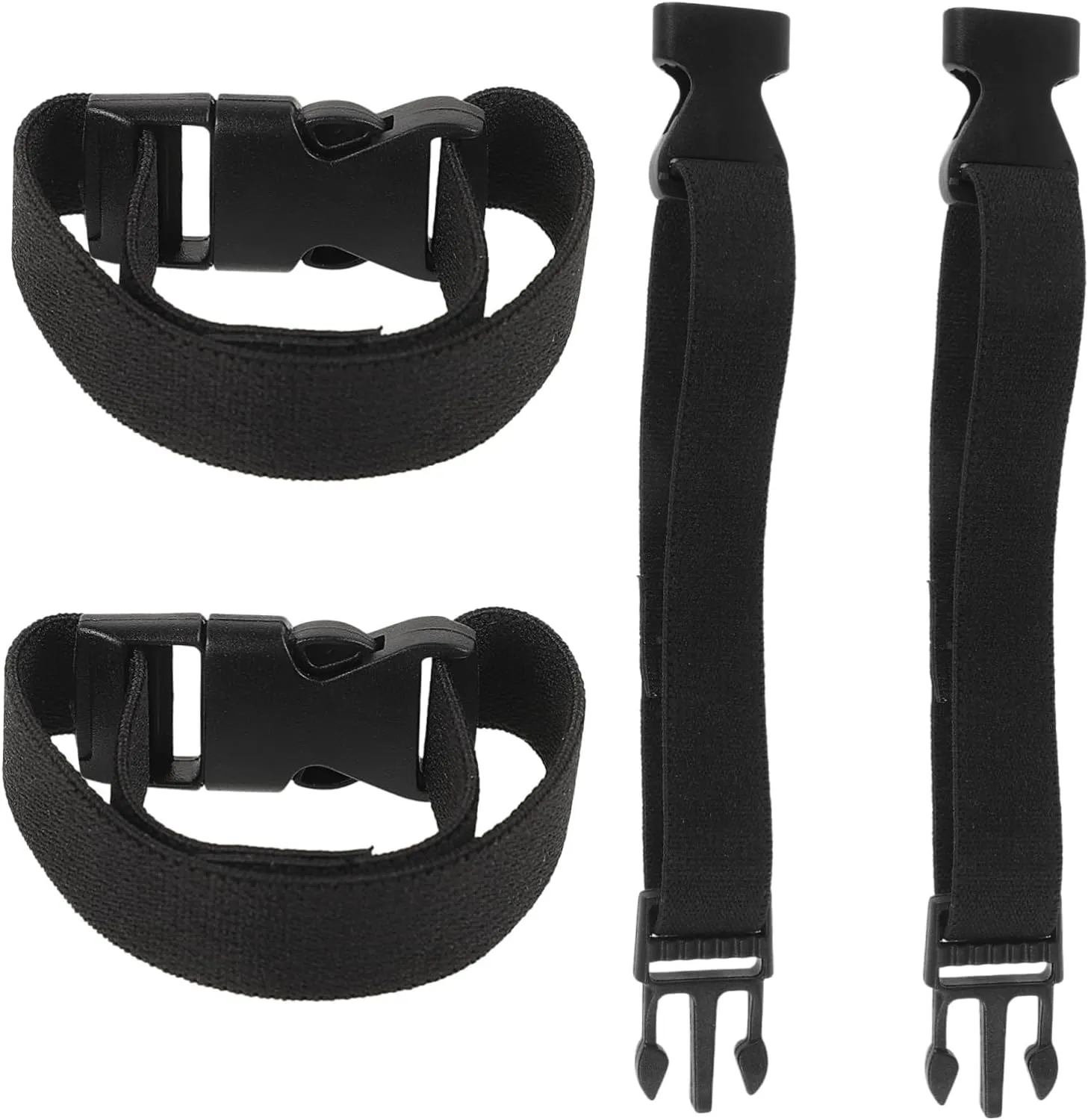 4Pcs Elastic Carrying Strap for Backpack Stuffed Animal Outdoor Climbing Bag Strap Elastic Securing Belt with Quick Release Buckle