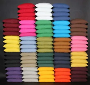 8 All Weather Waterproof Cornhole Bags Pick Your 2 Colors Resin Fill