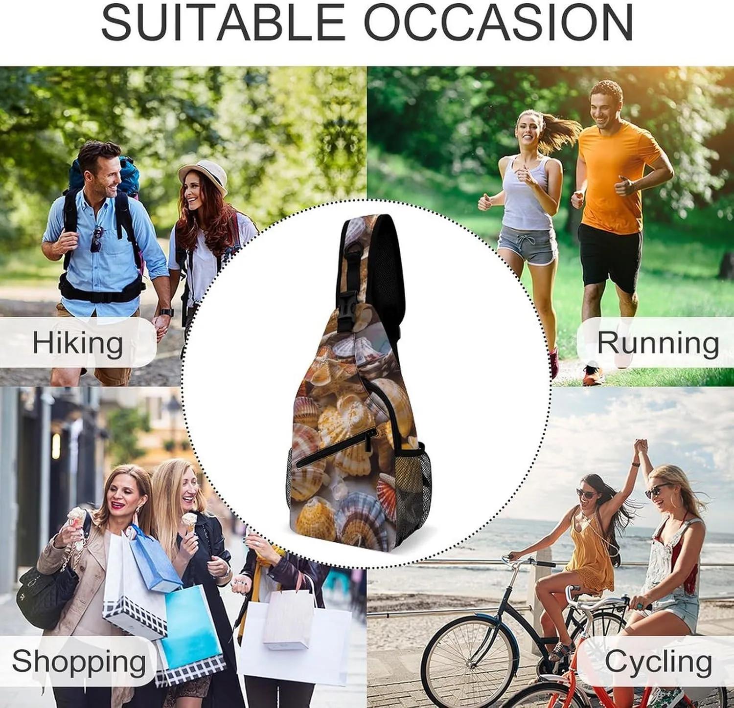 A Psychedelic Cat Sling Bag Crossbody Bags Cross Body Bag Fanny Packs Chest Bags Sling Purses for Travel