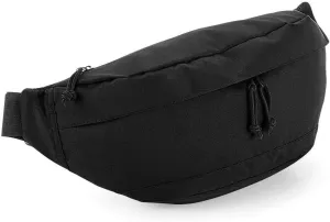 Adults Travel Wear Reflective Roll Top Grab Handle Shoulder Strap Backpack Bag Black One Size