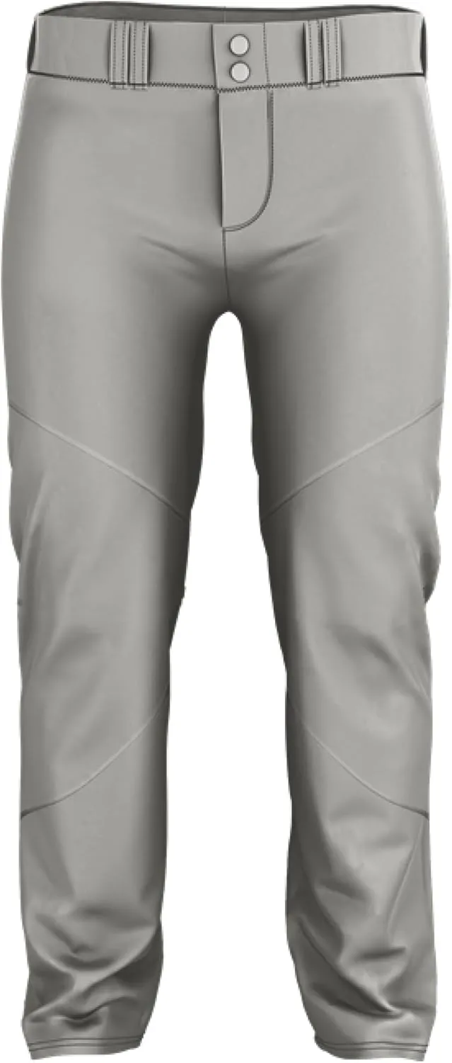 Alleson Athletic Men's Crush Premier Braided Baseball Pant – Stretch Fabric, Reinforced Knees, and Comfortable Fit