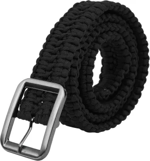 Alomejor Survival Belt Braided Belt Paracord Belts Umbrella Rope Waist Belt Waistband