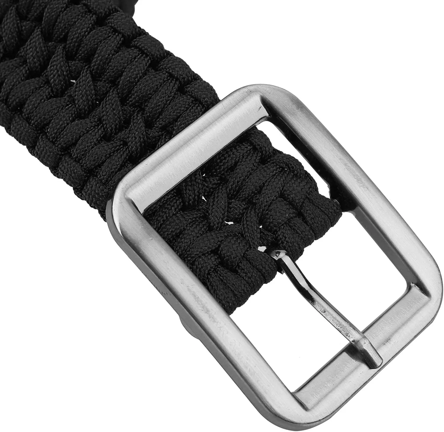 Alomejor Survival Belt Braided Belt Paracord Belts Umbrella Rope Waist Belt Waistband
