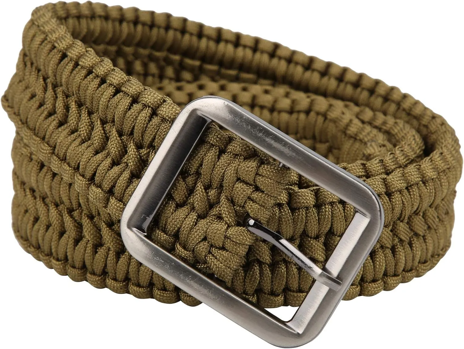 Alomejor Survival Belt Braided Belt Paracord Belts Umbrella Rope Waist Belt Waistband