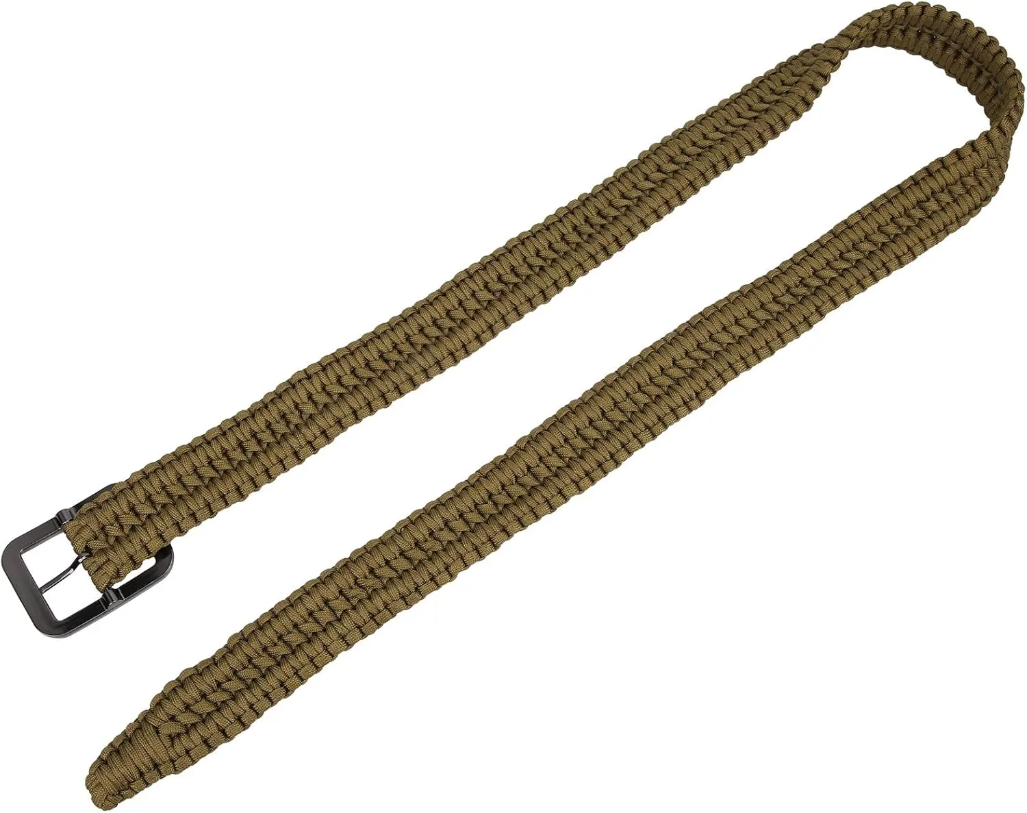 Alomejor Survival Belt Braided Belt Paracord Belts Umbrella Rope Waist Belt Waistband