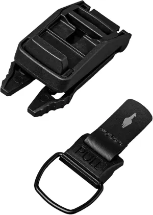 ALPAKA HUB Tactical Clip - EDC Gear Clips - MOLLE Accessories - Webbing Belt Clip with Locking Mechanism, Compatible with ALPAKA HUB Ecosystem