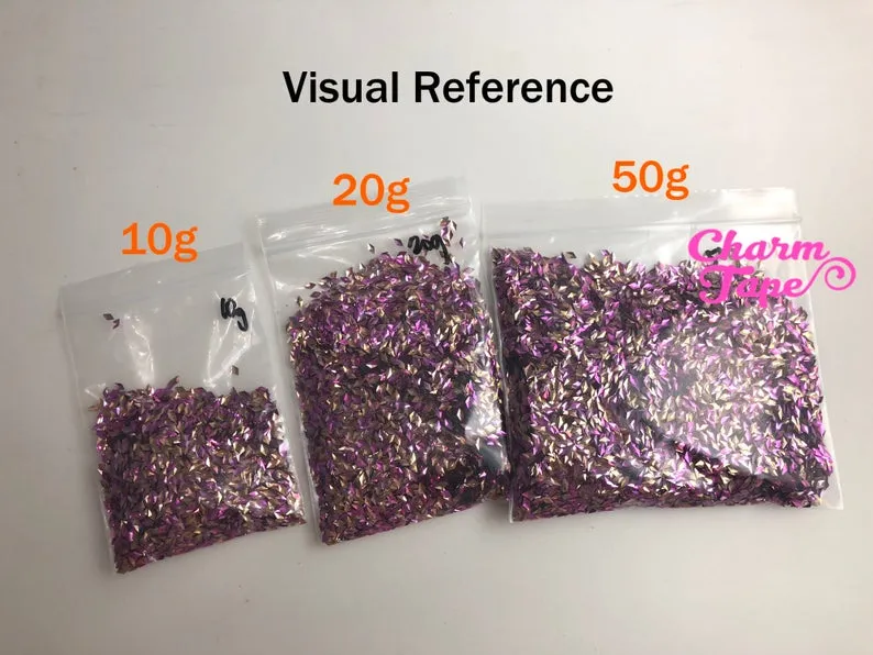 Alphabets Letters Loose glitters 5mm UV resin, nail gel, acrylic nail, nail polish glitter, tumbler glitters