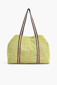 America & Beyond That 70's Lime Tote