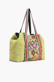 America & Beyond That 70's Lime Tote