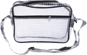 Anti-static Cleanroom Engineer Bag for Semiconductor Cleanroom Clear PVC Bags Satchel Crossbody Messenger