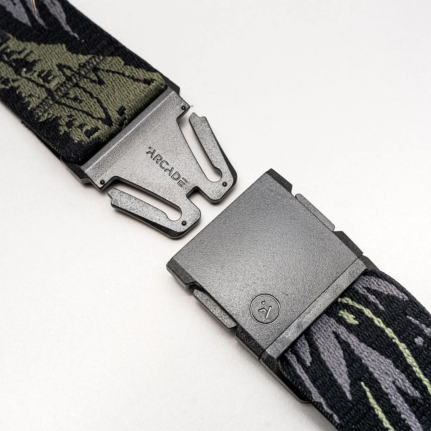 Arcade Belts A2 Unisex Adventure Belt: Heavy Duty Stretch, Metal Free Buckle