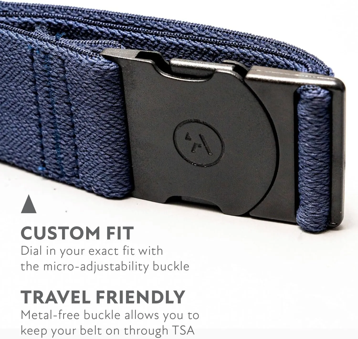 Arcade The Original Unisex Adventure Belt, Heavy Duty Elastic Webbing, Non-Metal Travel Friendly Buckle