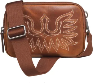 ARIAT Ladies Casanova Collection Belt Bag with Adjustable and Removable Nylon Strap