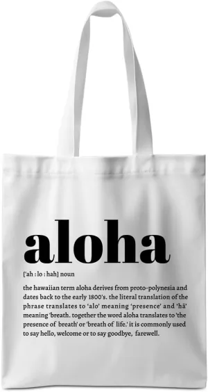 Aroha Kainga Whānau Aotearoa Aloha Mahalo Ohana Ahuihou Ubuntu Sawubona Definition Zulu Maori Hawaiian Tote Bag