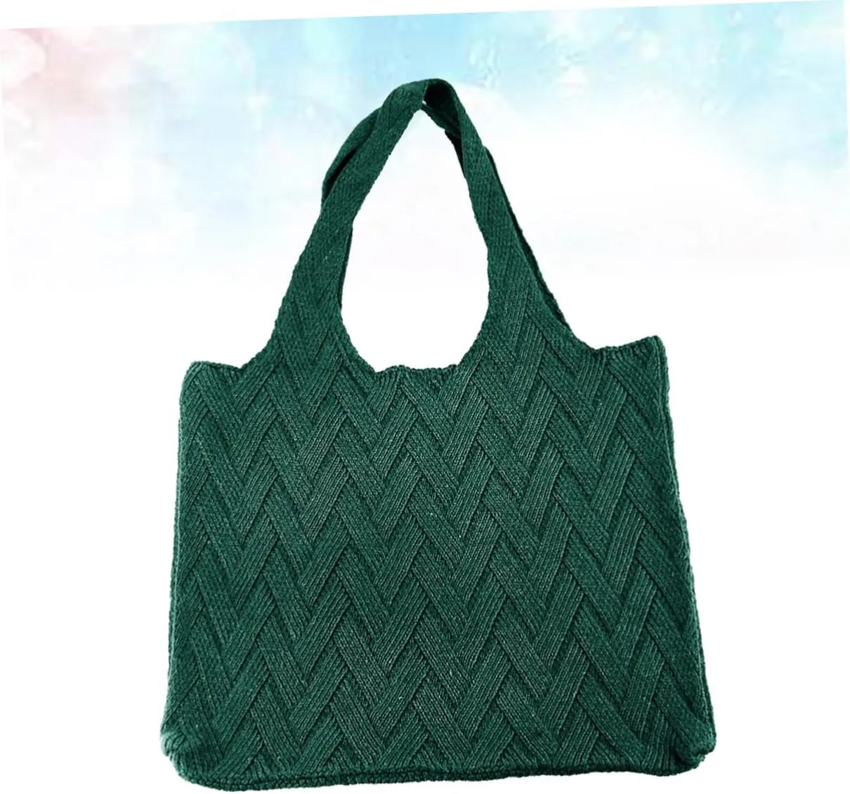 Artistic Bag Hand Bag for Womens Fashion Shoulder Bag Hat Clip for Bag Versatile Handbag Crochet One