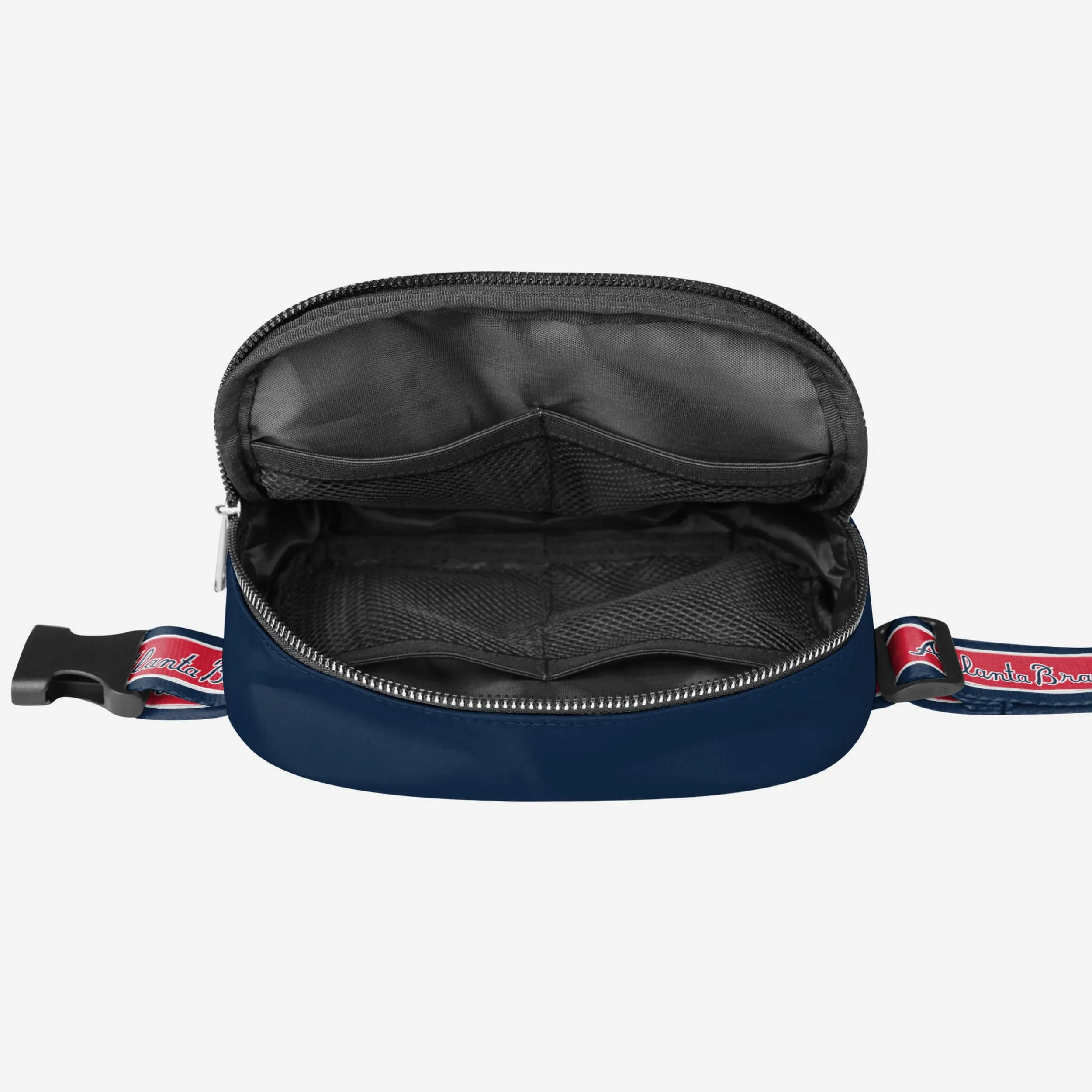Atlanta Braves Team Wordmark Crossbody Belt Bag