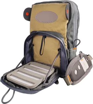Aventik Fly Fishing Chest Bag Ultra Light Multiple Pockets Chest Pack with Vest Pack (Chest Bag A)