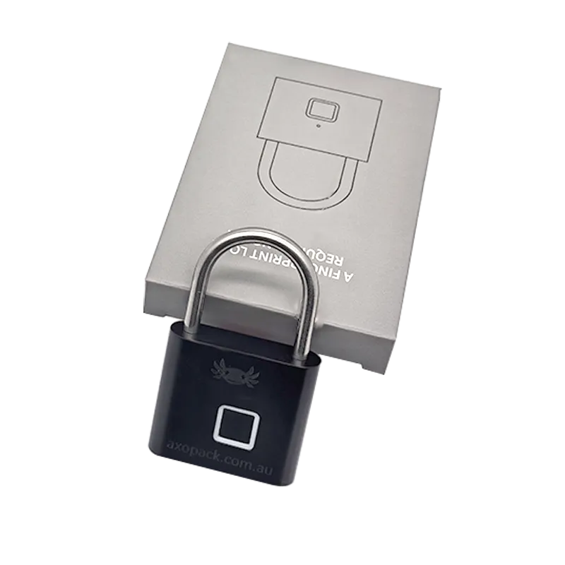 Axopack Fingerprint travel lock
