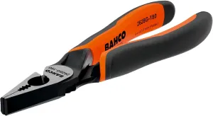 BAHCO 2628G-180 7 Inch Ergo Side Cutting Combination Pliers