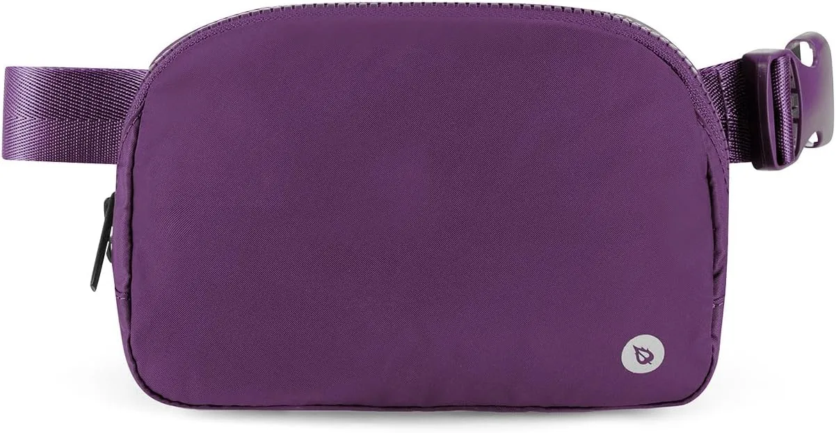 BALEAF Fanny Pack for Women Belt Bag Water Resistant Fashion Crossbody Waist Packs Adjustable Strap Purple 1L