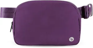 BALEAF Fanny Pack for Women Belt Bag Water Resistant Fashion Crossbody Waist Packs Adjustable Strap Purple 1L