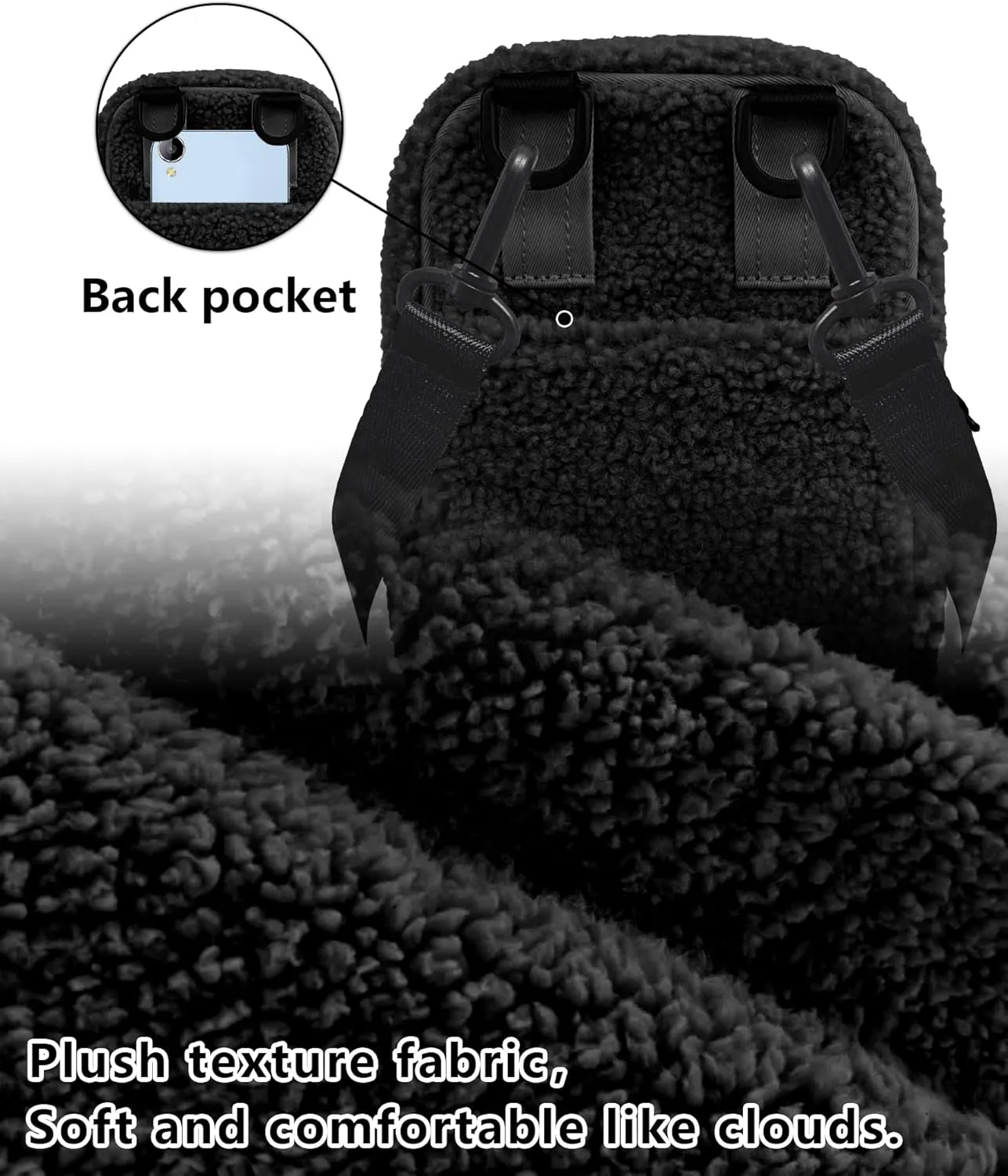 BAPHITY Crossbody Bag Sling Purses for Women Trendy, Convertible Multi Position Fanny Back Pack Sling Bag for Women Cross Body