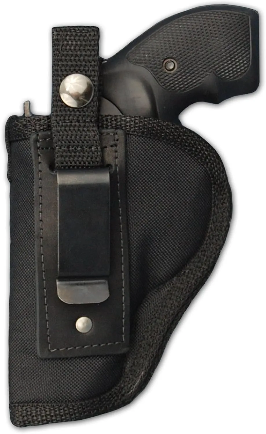 Barsony OWB Belt Holster for 2", Snub-Nose .38 .357 Revolvers