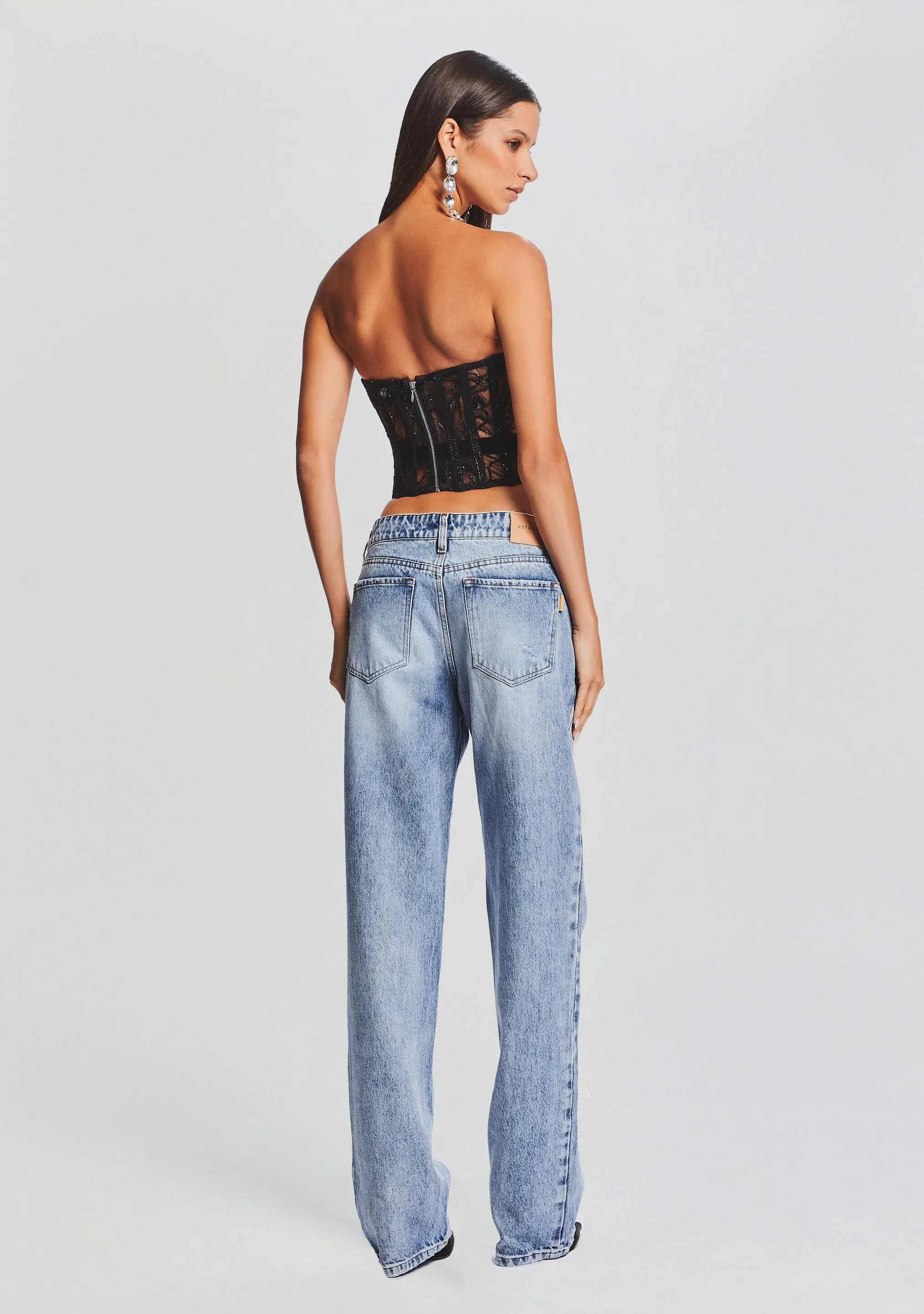 Bayley Embellished Lace Top