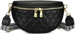 Belt Bag for Women,Fanny Packs for Women,Anti Theft Fanny Pack,leather Belt Bag and Removable Strap