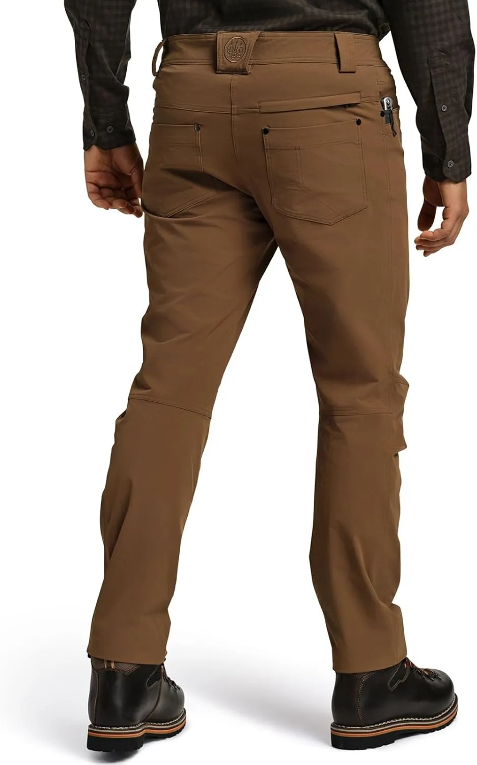 Beretta Men's Gunner Tech Performance Durable 4-Way Stretch Flexible Lightweight Outdoor Active Sports Pants with Pockets