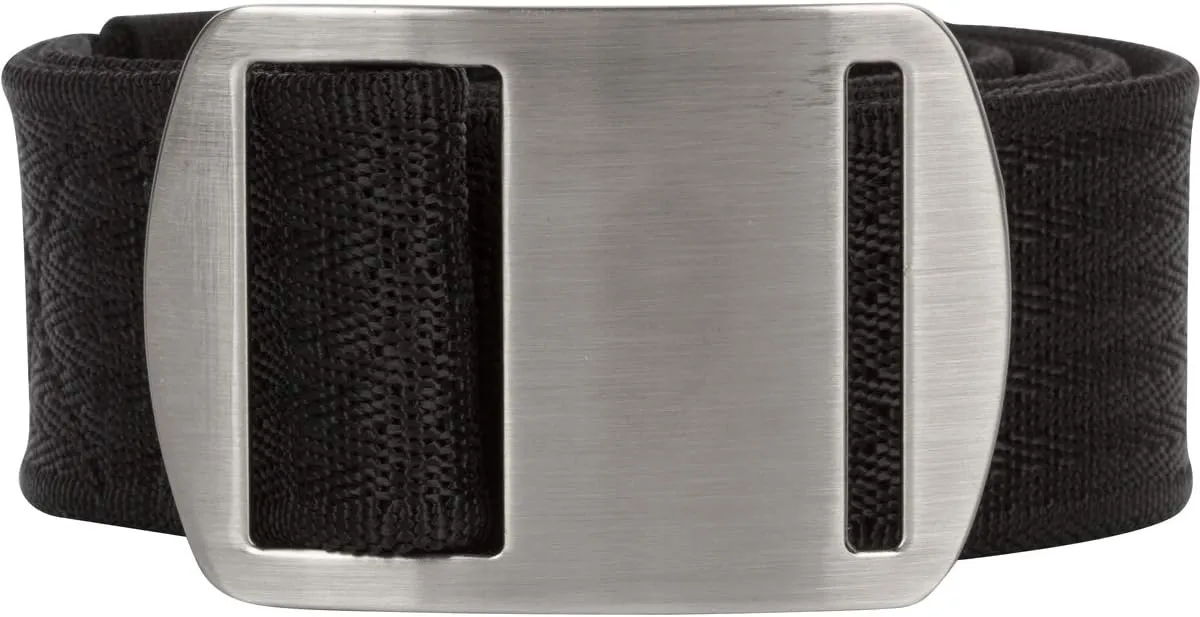 BESTA Battler Belt, Heavy-Duty Nylon Elastic Belt for Men, Rugged Metal Buckle