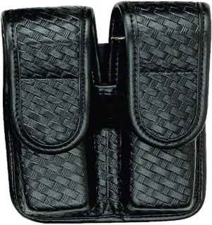 BIANCHI 22083: Double Mag Pouch Bsk Blk-Sz 4 Hidden,Black