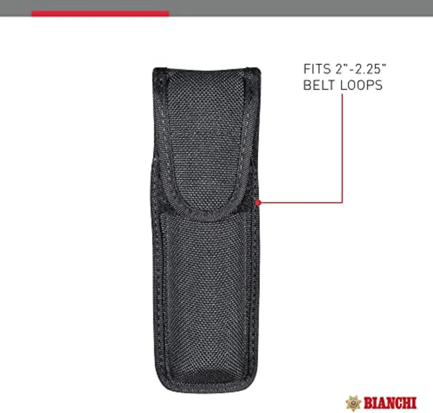 Bianchi 7307 OC/Mace Spray Holder Pouch, Plain Black
