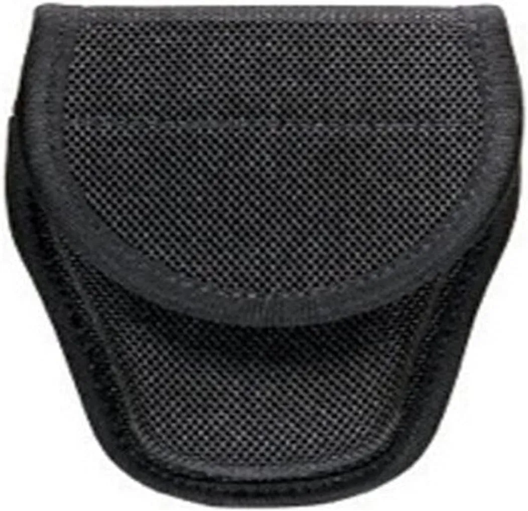Bianchi Accumold 7300 Covered Black Handcuff Case with Hidden Snap