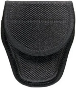 Bianchi Accumold Handcuff Case - Black, AccuMold Tri-Laminate, Ballistic Weave, Coptex Lining
