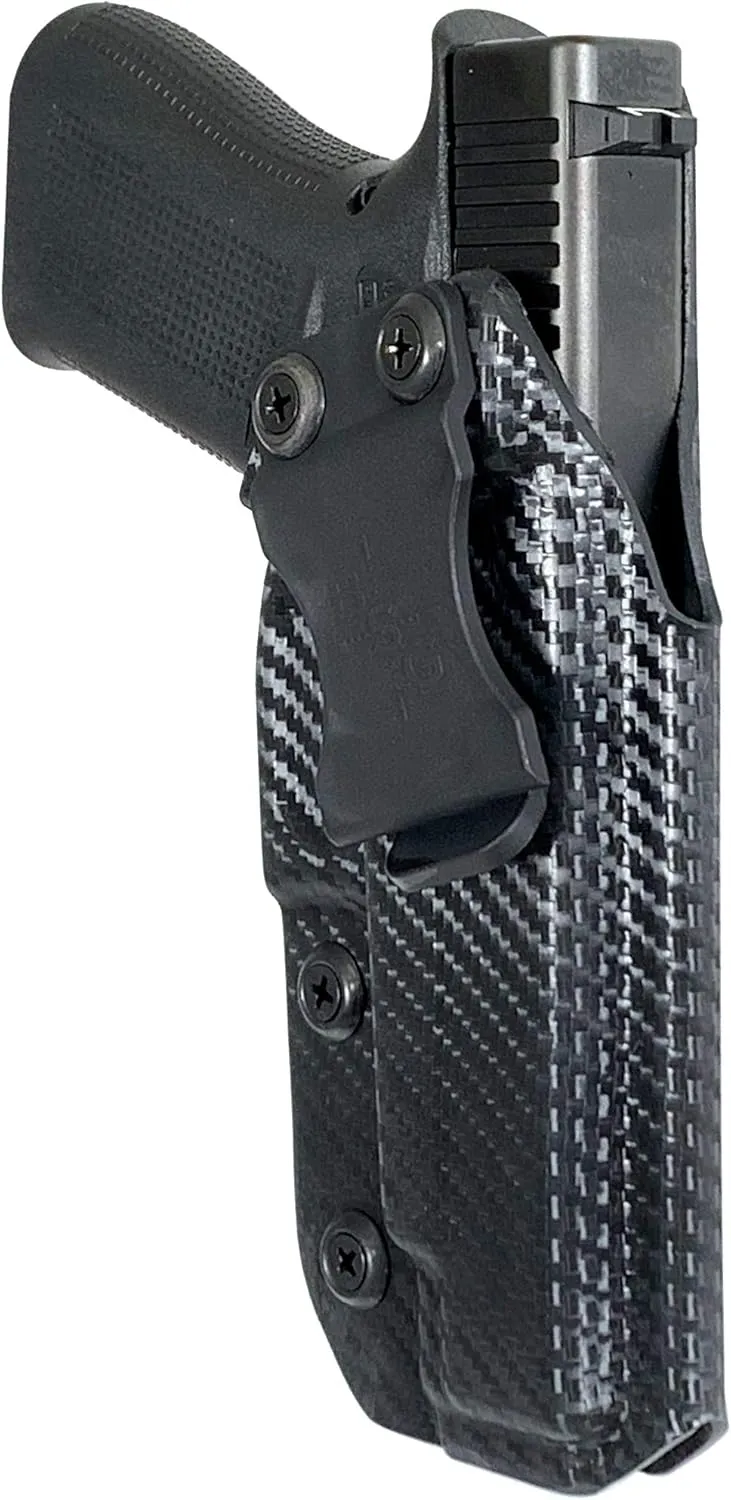 Black Scorpion Outdoor Gear IWB Kydex Gun Holster fits GL 48 | Inside The Waistband Concealed Carry Holster