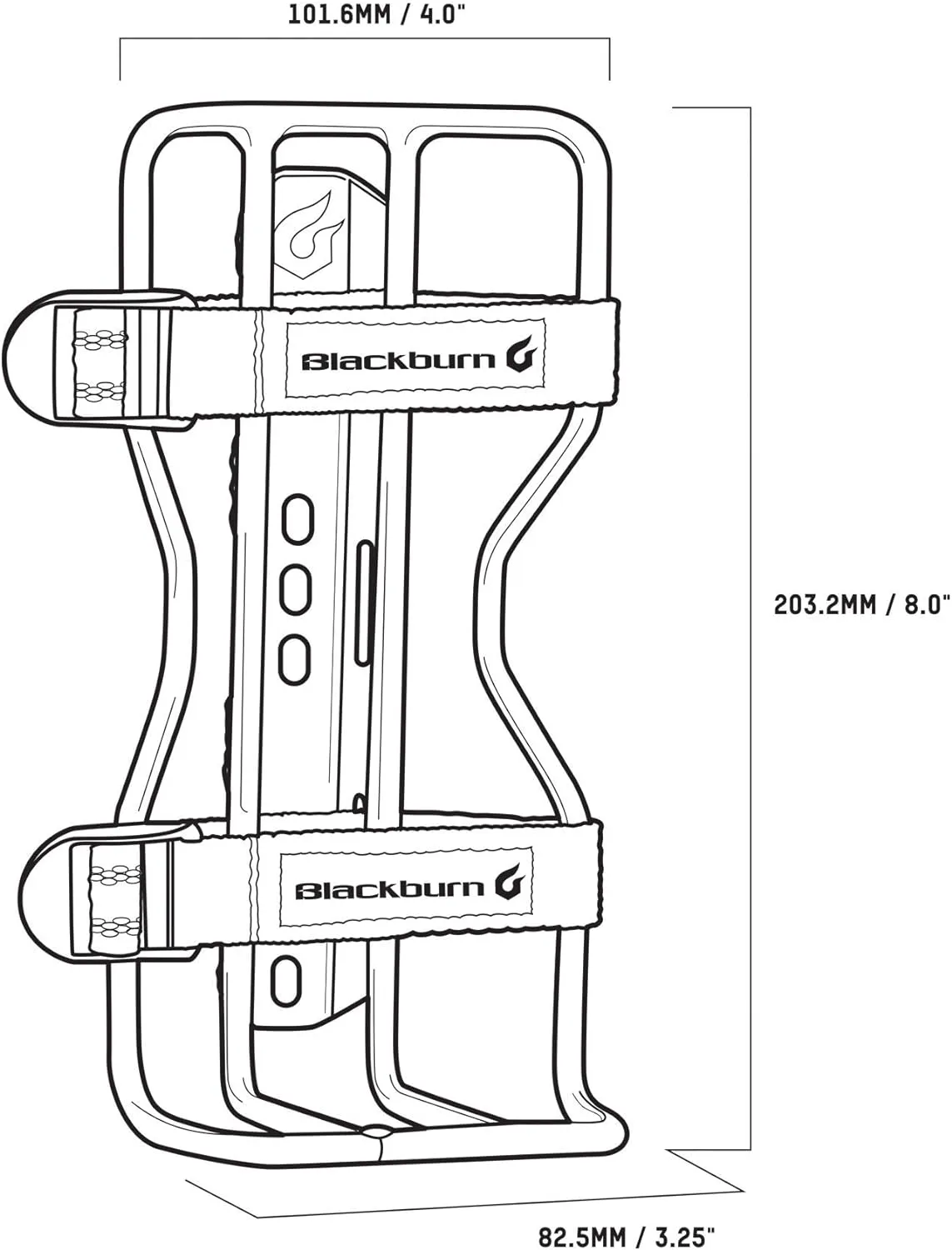 Blackburn Outpost Cargo Water Bottle Cage