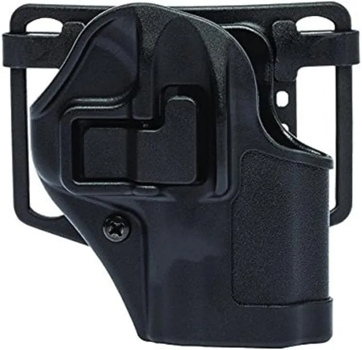 BLACKHAWK Serpa CQC Holster fits M&P Shield, Right Hand, Black, Size 63 - S&W M&P Shield 9/40