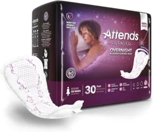 Bladder Control Pad Heavy Absorbency One Size Fits Most, 4 Bags per Case